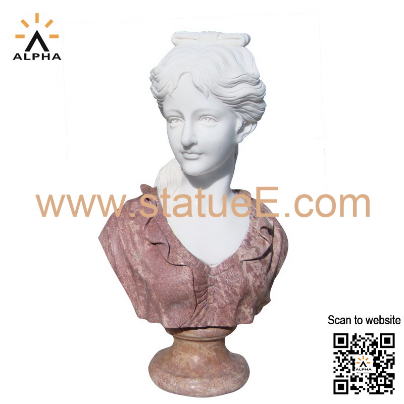 marble chest statue